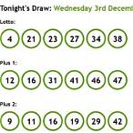 irish lottery for wednesday